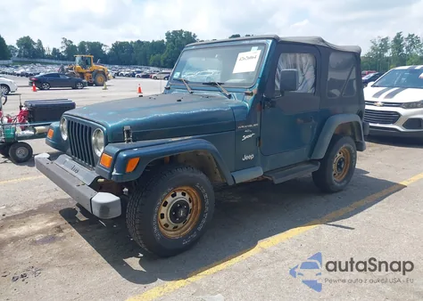 1997 Jeep Wrangler Sport z USA, uszkodzony, nr VIN 1J4FY19S3VP549939